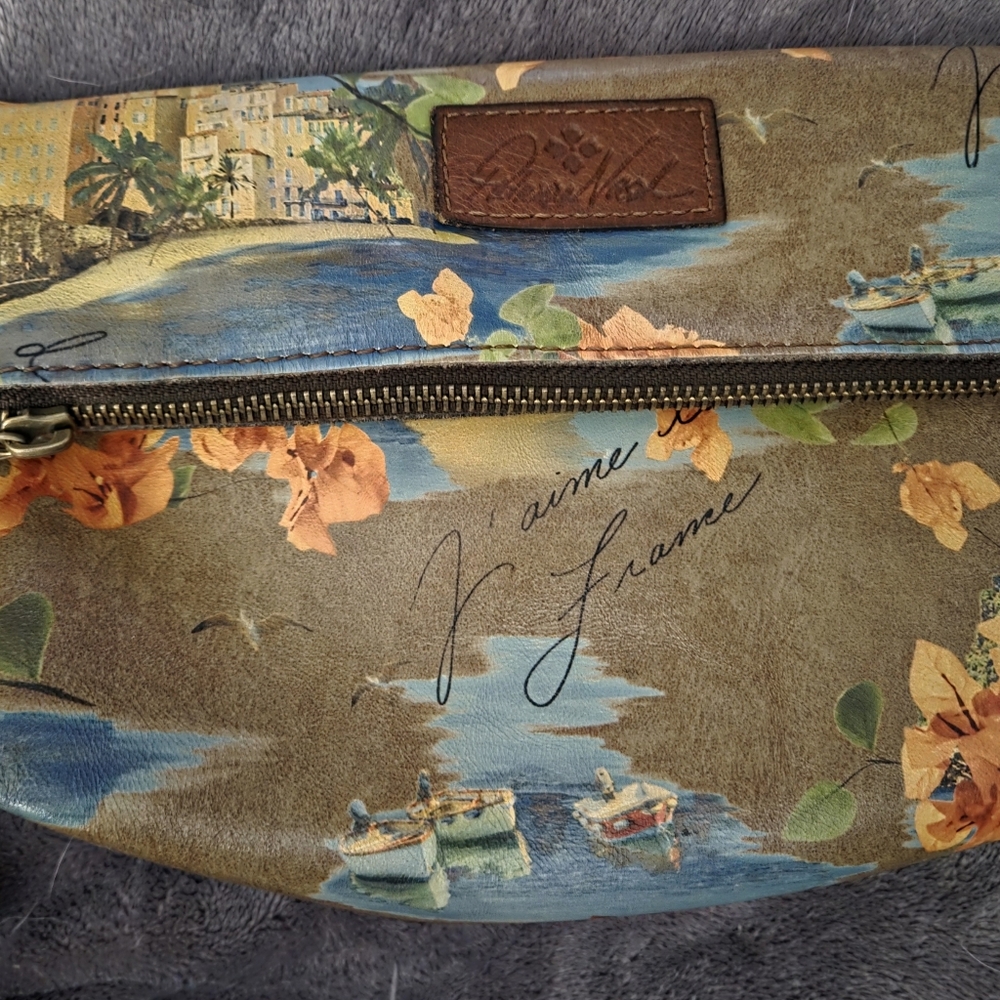 Patricia Nash Magnetic Leather Wristlet